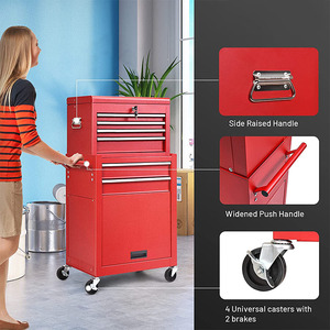 Nhiệm vụ nặng nề hộp Cán công cụ ngực Tủ Ngăn Kéo hộp OEM CRV trường hợp khó khăn nhà máy hội thảo thép không gỉ hội thảo nhà để xe kim loại - Product Image 4
