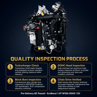 Nouvel ensemble moteur EcoBoost Turbo 1.0L 3 cylindres DOHC 12V essence, origine USA, pour Focus Fiesta Kuga Mondeo Escort