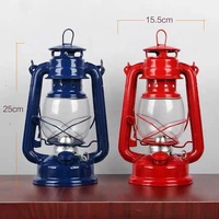 Lampes à kérosène antiques pour tente de camping Lanternes portables à l'ancienne-Équipement de camping en gros