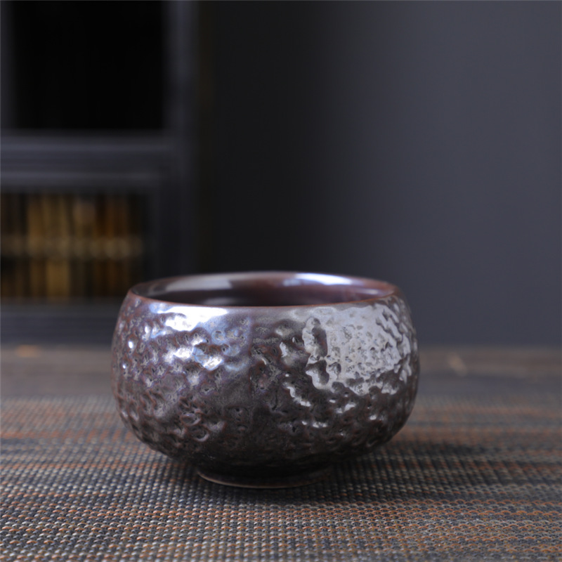 Taza antigua de arcilla, 170 ml - morado oscuro