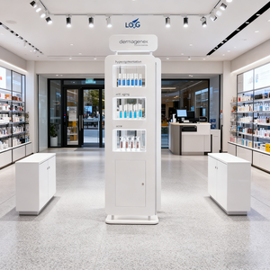 Exhibidor de Perfumes Acrílico Fanghua con Luz LED para Tienda de Perfumes, Estante para Botellas de Perfume, para Bodas - Product Image 6