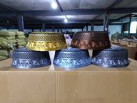 CCY, venta al por mayor, sombreros de oración musulmanes para Hui, nueva adoración de verano para hombres, Arabia Saudita, viejo Hui, sombrero plano, sombrero pequeño de malla