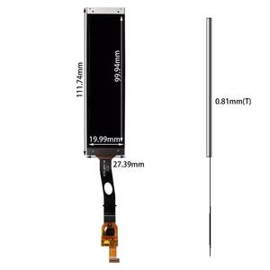 Flexible AMOLED Display Panel 4.01inch 192*960 MIPI DSI 30Pin <strong>Interface</strong> RM69330 Driver Wrist Band Curved OLED Screen - Product Image 5