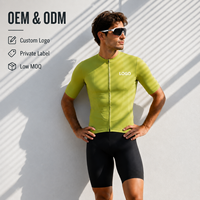 Maillot de cyclisme unisexe professionnel personnalisable, respirant, léger, à séchage rapide, pour la course estivale