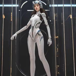 Robot Humanoide con IA para Compañía en el Hogar con Ropa Personalizable y Soporte para Múltiples Idiomas para Salida <span class=keywords><strong>de</strong></span> <span class=keywords><strong>Voz</strong></span>. - Product Image 6