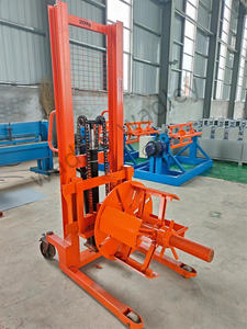 เครื่องม้วนเหล็กไฮดรอลิกแบบสองหัวเครื่องขูดโลหะแกนมอเตอร์เครื่องทำกระเบื้อง - Product Image 6