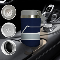 Gobelet isotherme classique en acier inoxydable de 30 oz, écologique, avec motif casque des Seattle Seahawks, 50e anniversaire, en stock aux États-Unis