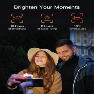 Für <span class=keywords><strong>Hohem</strong></span> für ISteady XE 3-Achsen mit Füll licht für iPhone Android Face Tracking für Tiktok Vlog Handheld Gimbal Stabil izer - Product Image 6