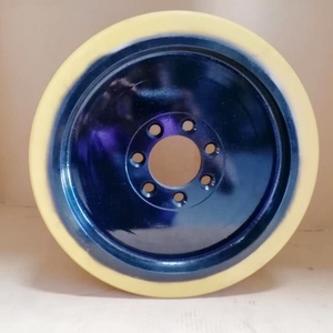BT 400x160 -80mm 7穴BT RRE 180 200 250部品No. 238970ポリウレタンドライブトラクションホイール - Product Image 2