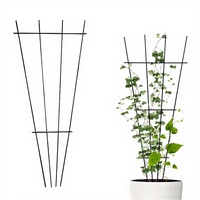 Supports de plantes créatifs, écologiques, imperméables, pour roses, pots de fleurs, poteaux de fixation en bambou, supports de fleurs en forme de tortue, PVC