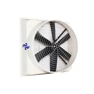 42-Inch Wall Mounted Ventilation Fan Brushless DC Electric Motor Industrial Exhaust Fan