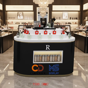 Muebles de Exhibición con Iluminación LED de Alta Calidad, Duraderos, Lujosos y Modernos para Salas de Exhibición, Centros Comerciales, Tiendas de Perfumes y Cosméticos - Product Image 1