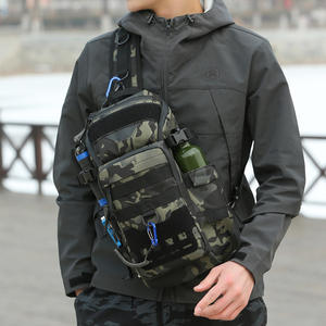 Sac bandoulière tactique personnalisé Luya avec fermeture éclair pour les voyages en plein air, la moto, le travail, les trajets quotidiens, à porter à l'épaule - Product Image 5