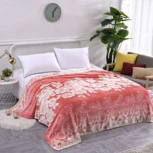 Bán Buôn 100% Polyester San Hô Flannel Lông Cừu Giường Chăn Đôi Kích Thước Mềm Mại Ấm Rắn In Dệt Kim Kỹ Thuật Đồng Bằng Cho Mùa Hè - Product Image 4