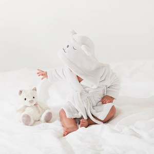 Commercio all'ingrosso Puro <span class=keywords><strong>Cotone</strong></span> Confortevole Spugna Del Velluto Del Bambino <span class=keywords><strong>Vestaglia</strong></span> - Product Image 1