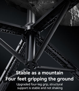 Yesido SF23 360 Rotation AI suivi du visage intelligent télécommande multifonctionnelle en alliage d'aluminium pôle trépied <span class=keywords><strong>Selfie</strong></span> bâton - Product Image 4