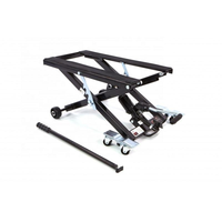 OEM 500KG 1100LB Cric hydraulique pneumatique en acier pour moto, certifié CE, cric à ciseaux, plateforme de levage pneumatique pour réparation automobile