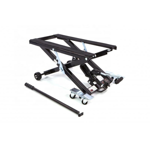 OEM 500KG 1100LB Stahl Pneumatisch-Hydraulischer Motorradheber, CE-Zertifizierter Scherenheber, Auto-Reparatur Lufthebebühne - Product Image 2