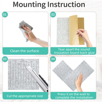Offre spéciale Panneau acoustique de plafond insonorisant 3D amortissement du bruit Panneau mural de diffuseur acoustique en fibre de polyester