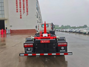 10-wheel Howo arm dump truck, semi-automatic hook arm garbage compactor, new hook-type <b>crane</b>, garbage truck with hook arm - Product Image 5
