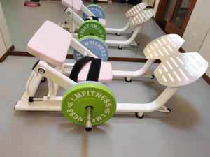 Vente directe usine – Machine professionnelle à charge libre pour pont fessier et poussée de hanche – Équipement de <span class=keywords><strong>musculation</strong></span> et de renforcement des fessiers pour salle de sport - Product Image 4
