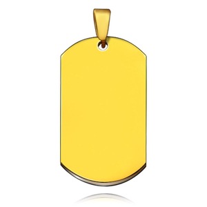 Tag Anjing Kosong Berkualitas Tinggi yang Dapat Dipersonalisasi untuk Diukir, Tag Nama Anjing dari Baja Anti Karat, Tag ID Hewan Peliharaan dari Logam, Aksesoris DIY - Product Image 5