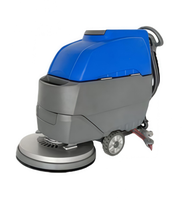 Nettoyeur de sols électrique autoporté 530, alimentation directe usine, 4-5 heures d'autonomie, laveuse manuelle pour surfaces dures