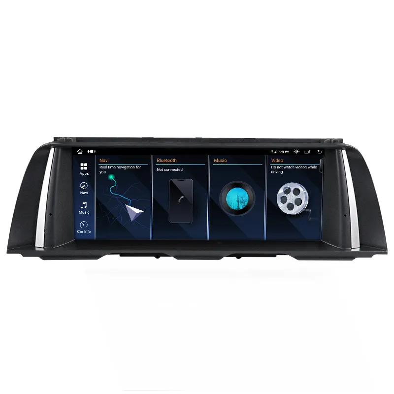 Android Autoradio Voor Bmw F10 F11 2011-2016 Wifi Sim Gps Stereo Carplay Ips Touchscreen