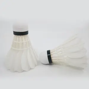 1st class BWF approved super class Goose Feather OEM for Indoor competition level Shuttlecock badminton shuttlecock