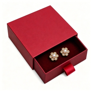 Boîte à bijoux coulissante en carton pour boucles d'oreilles, prix d'usine en gros, fournisseur vérifié, approvisionnement en vrac - Product Image 5