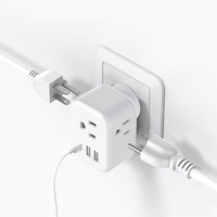 Prise électrique murale en cube à charge rapide, vente en gros directe usine, norme américaine, pour la maison
