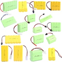 Paquete de baterías de hidruro, tamaño SC D, bricolaje, níquel Metal personalizado, 2,4 V, 4,8 V, 9,6 V, 12V, 14,4 V, 24V, 800mAh, paquete de batería Nimh