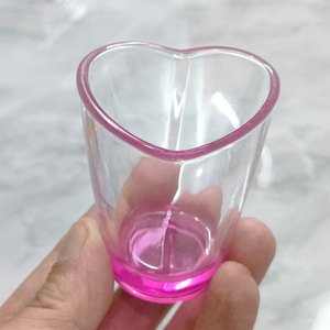 Set di 6 Bicchierini a Forma di Cuore da 45ml, Bicchieri per Birra Trasparenti, Regalo per <span class=keywords><strong>San</strong></span> <span class=keywords><strong>Valentino</strong></span>, per Tequila e Whiskey - Product Image 4