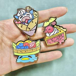 别针制造商个性化定制徽章可爱动漫金属软硬定制珐琅别针翻领胸针别针定制 - Product Image 6