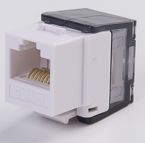 Module réseau non blindé RJ45 sans outil <span class=keywords><strong>Cat</strong></span> 6 CAT6A Prise Keystone Type mince Nouvelle conception - Product Image 5