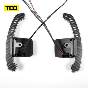 Palettes de changement de vitesse magnétiques en fibre de carbone TDD LED pour Chevrolet Camaro SS Corvette C7 - Product Image 1