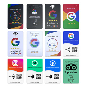Carte di Controllo Accessi Transfrontaliere, Biglietti da Visita Google 213/215, Carte Menu, Codici QR per Siti Web, Prodotti NFC per Telefoni Cellulari, NFC Google - Product Image 5