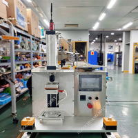 Machine de fabrication de dosettes de détergent à lessive semi-automatique de style laboratoire, avec fonction de remplissage d'échantillons en film soluble dans l'eau PLC pour emballage plastique