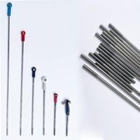 Connecteur de biellette M2x120mm en acier inoxydable, pour bateau RC, voiture, avion, hélicoptère