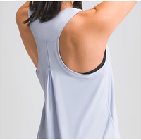 FANCO, camiseta sin mangas holgada transpirable para Fitness, Camiseta deportiva sin mangas para correr, entrenamiento, chaleco deportivo para Yoga, camisetas sin mangas de secado rápido para mujer