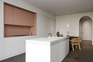 منزل سكني أثاث المطبخ مخصص يمول نمط مطبخ مجلس الوزراء مباشرة بيع الصين - Product Image 3