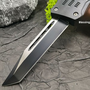 <span class=keywords><strong>Couteau</strong></span> Pliant Multifonctionnel avec Manche en Nylon, <span class=keywords><strong>Couteau</strong></span> de <span class=keywords><strong>Survie</strong></span> Tactique Portable pour Camping et Autodéfense - Product Image 4