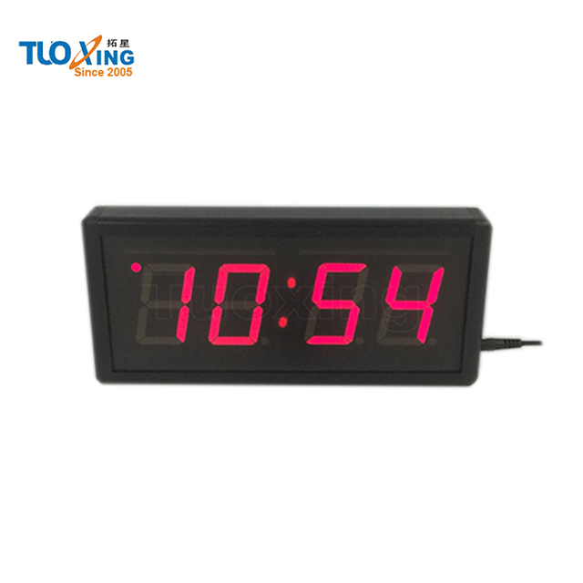 2.3 Inch 4 Digit Wall Mounted LED Digital Clock