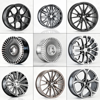 Llantas de Aleación de Aluminio Forjado Ligeras en Color Dorado para Autos, 18 19 20 21 22 Pulgadas, 5x112/5x120 5*114.3, para Mercedes, BMW, Audi
