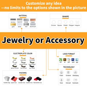 Custom Non Tarnish 14k 18k 24k PVD Gold Plated Stainless Steel Chain Necklace Bracelet <strong>Accessories</strong> for Women Jewelry Diy Making - Product Image 6