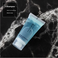 Fournitures pour hôtels, maisons d'hôtes et gîtes : Shampoing en flacon jetable 20 ml, sachet de gel douche 20 g, lot de 30, vente en gros pour voyages et spas