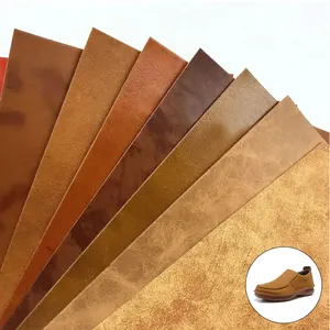 Eco-Friendly A4 Printed Notebook Imitation Leather Custom Label Pu Synthetic Leather For Shoe Making