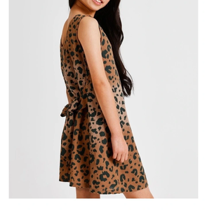 Vestido de Algodón para Niñas para la Temporada de Verano con un Diseño Atractivo y Brillante, Tela Ligera y Comodidad Durante Todo el Día para Niños en Crecimiento - Product Image 4