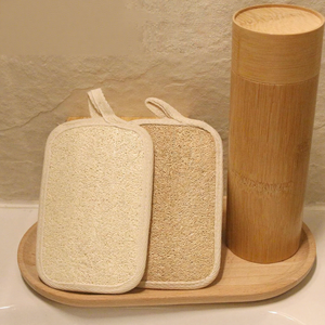 Éponge Loofah Personnalisée avec Logo, Loofah Naturel Exfoliant pour le Corps, Forme Rectangulaire, Éponge Loofah - Product Image 5