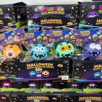 Jouet anti-stress Smushers Stretch Face Squishy pour cadeau d'Halloween